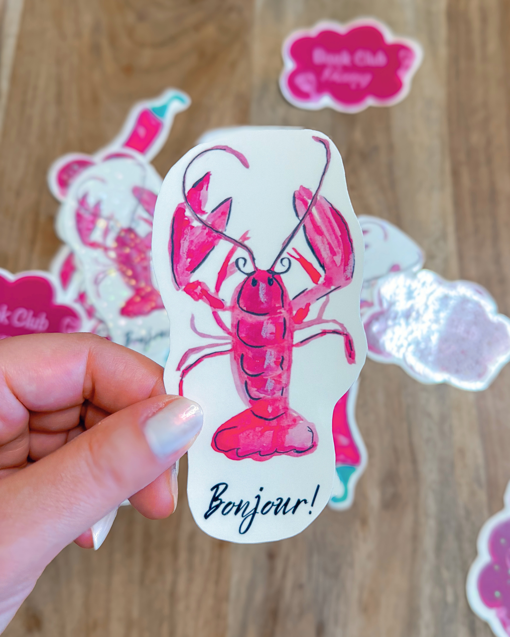 Sticker "Bonjour!"