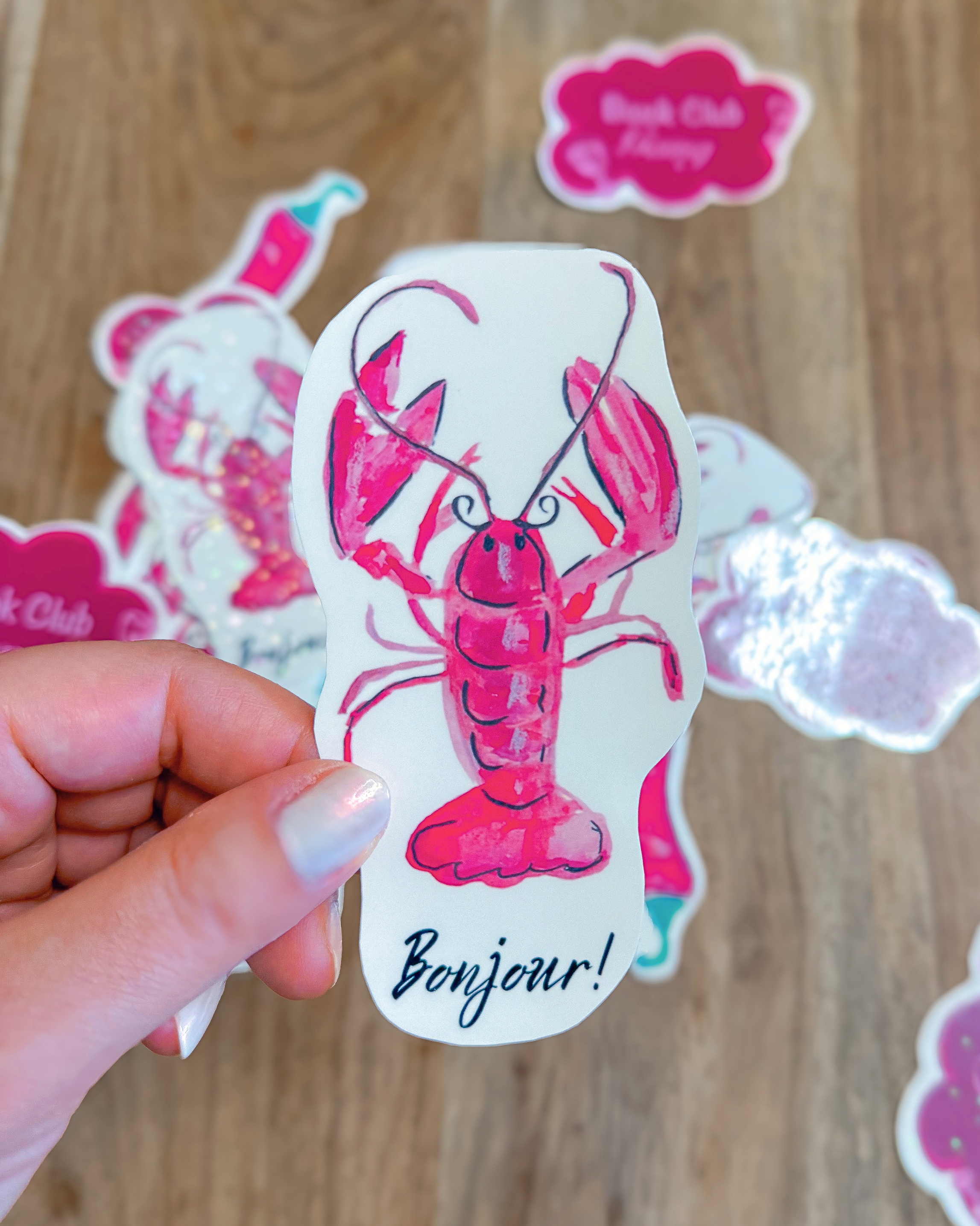 Sticker "Bonjour!"