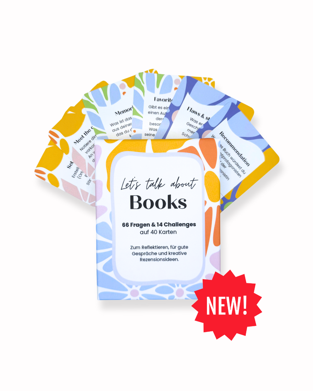 Reflexionskarten für Bücher | Buchclubs & persönliche Reflexion