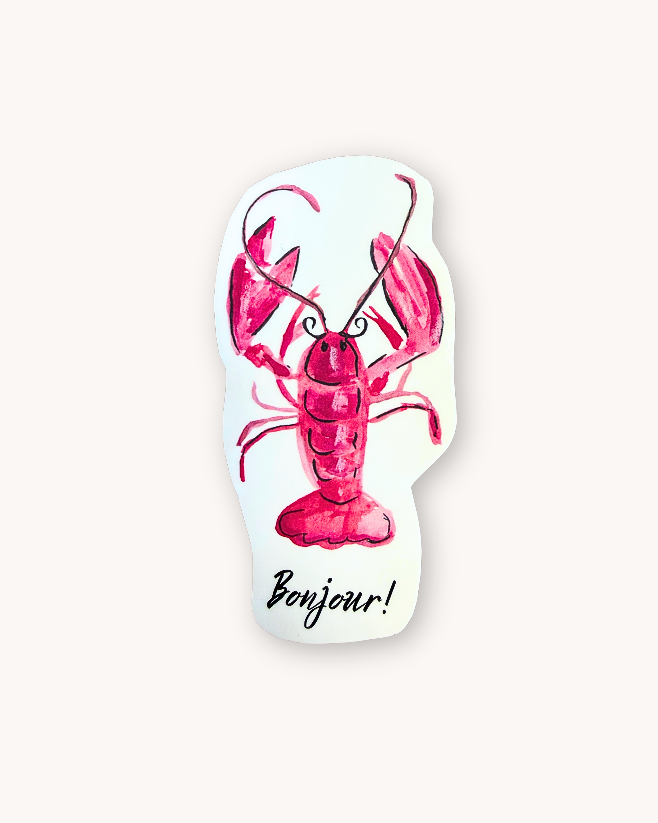Sticker "Bonjour!"