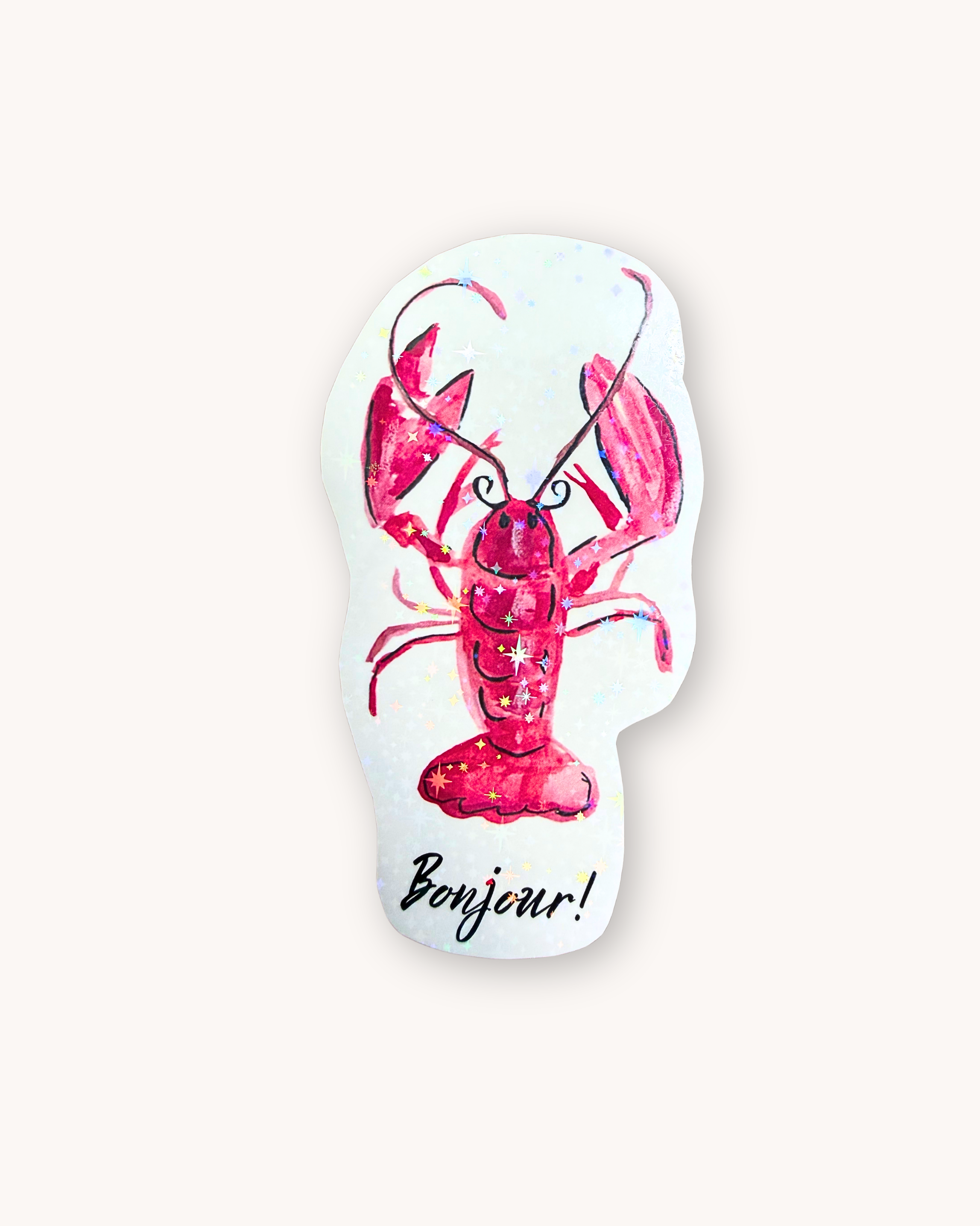 Sticker "Bonjour!"