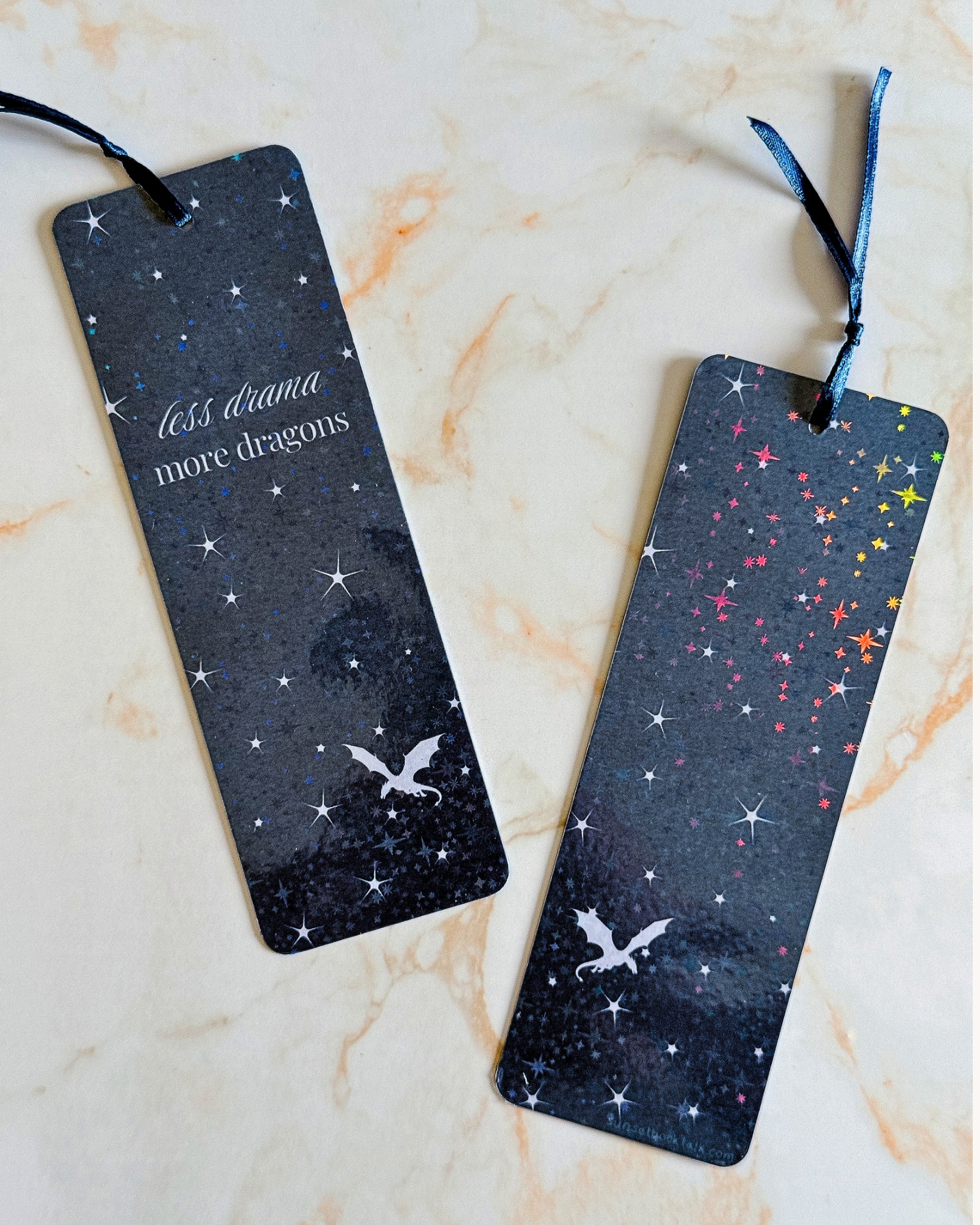 Bookmark "dragon" - holographic