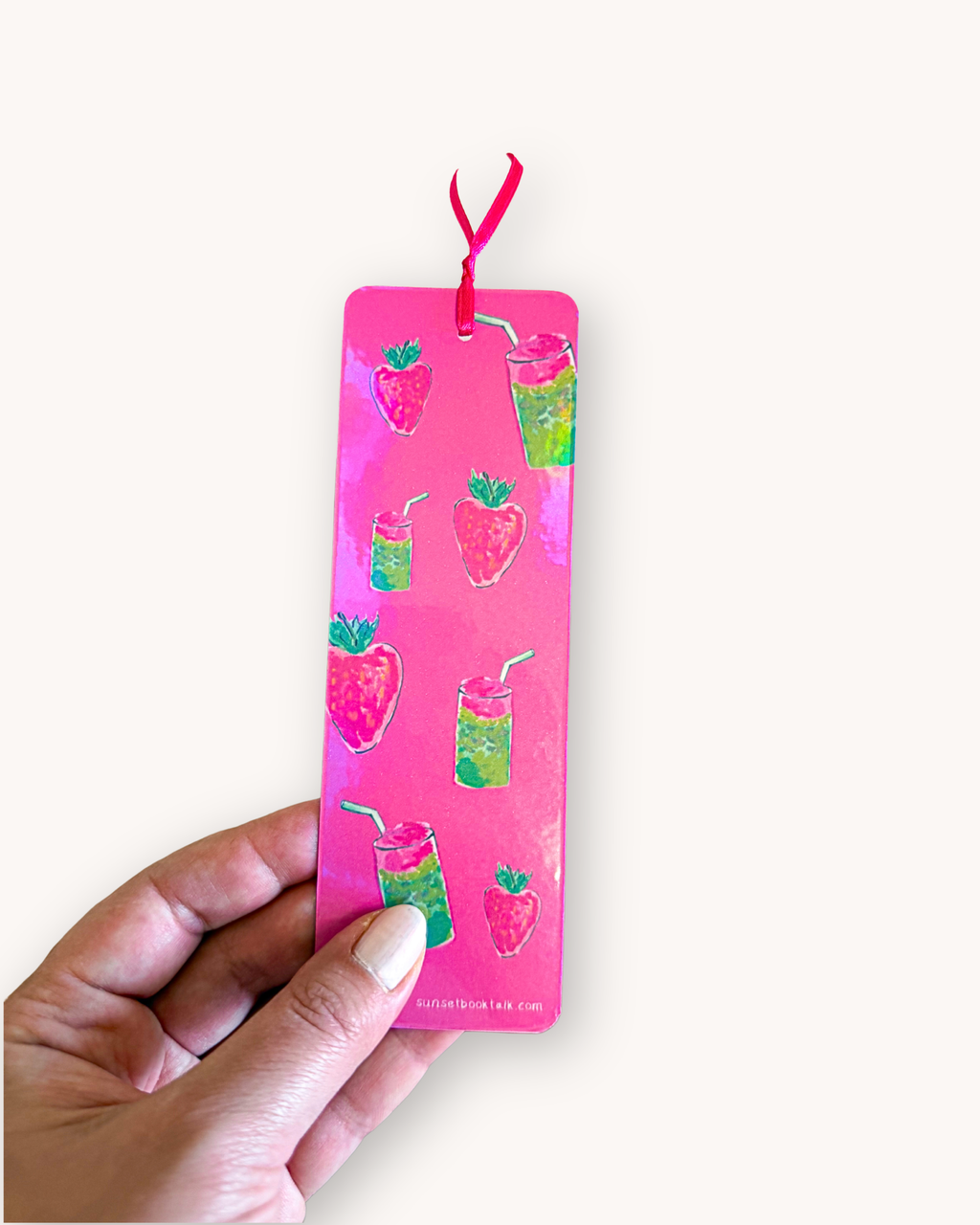 Bookmark "berry booked" - holographic