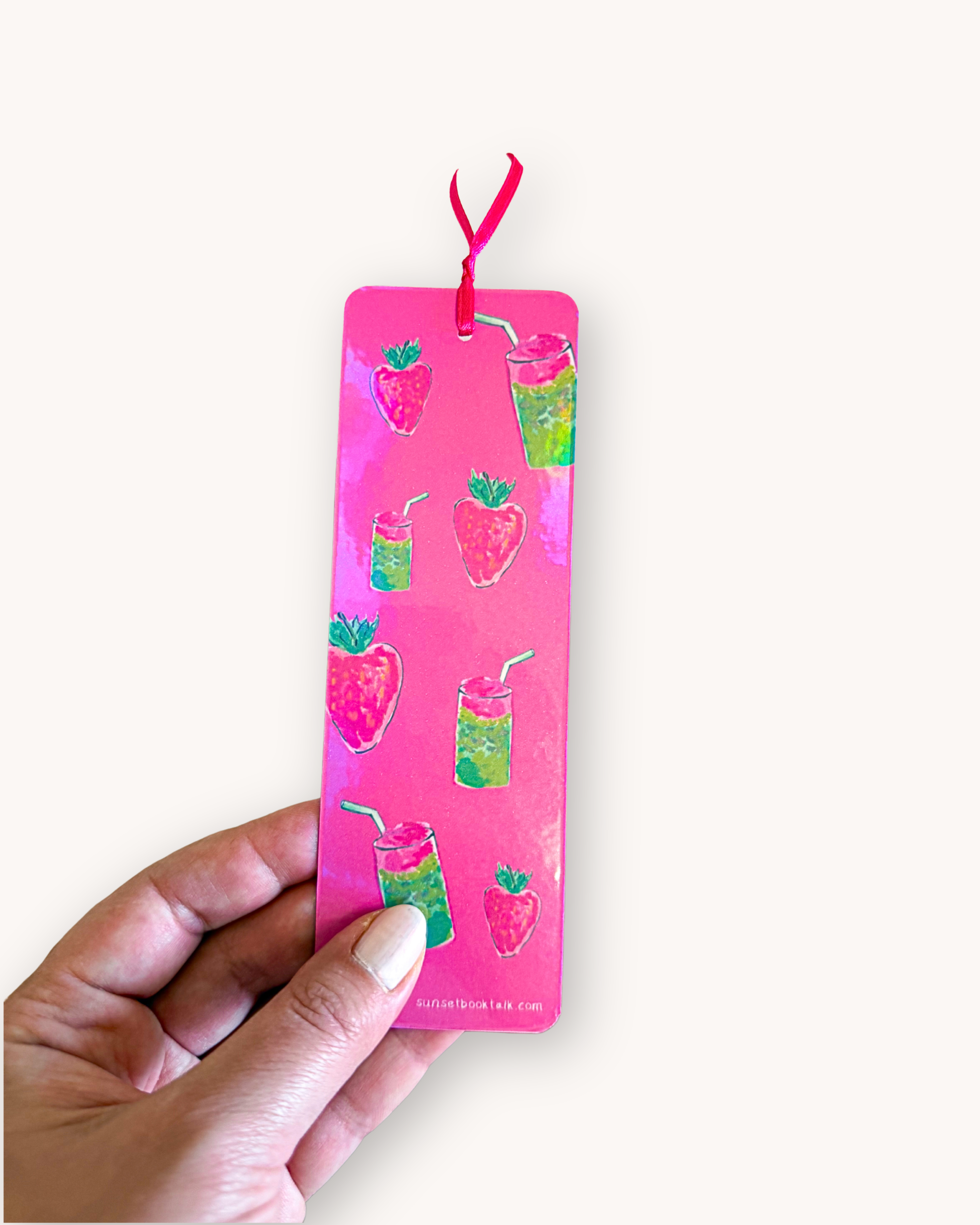 Bookmark "berry booked" - holographic