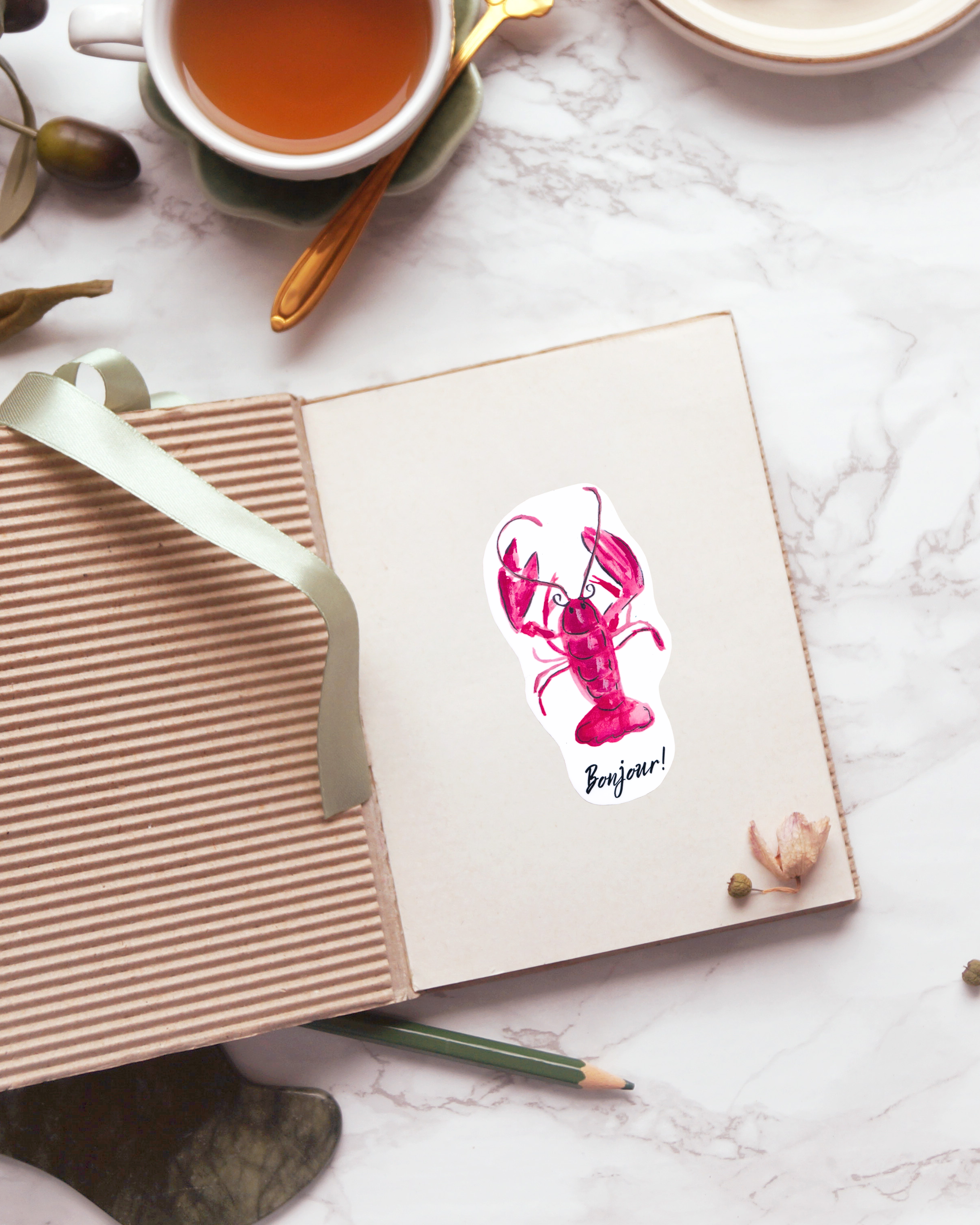 Sticker "Bonjour!"