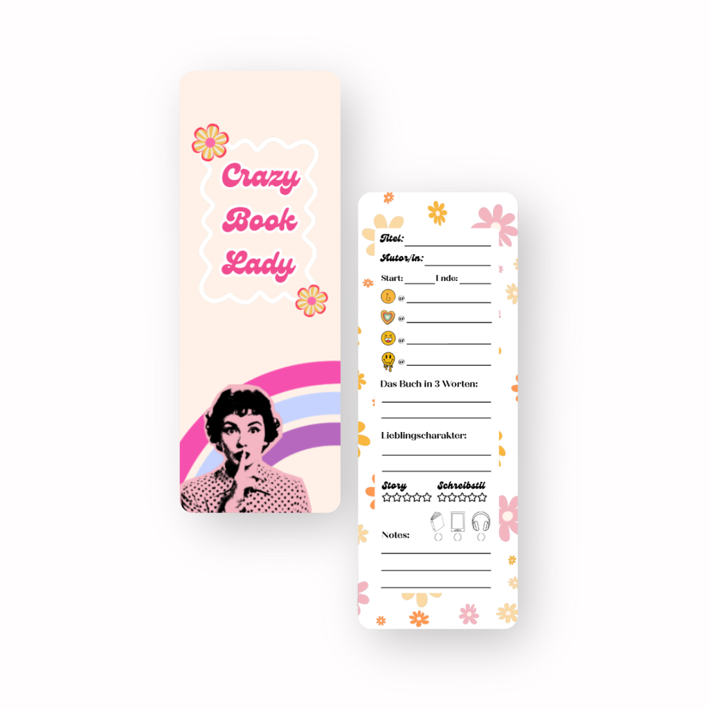 Leave-in Lesezeichen | 3 Stück | Reading Notes & Lesezeichen in einem