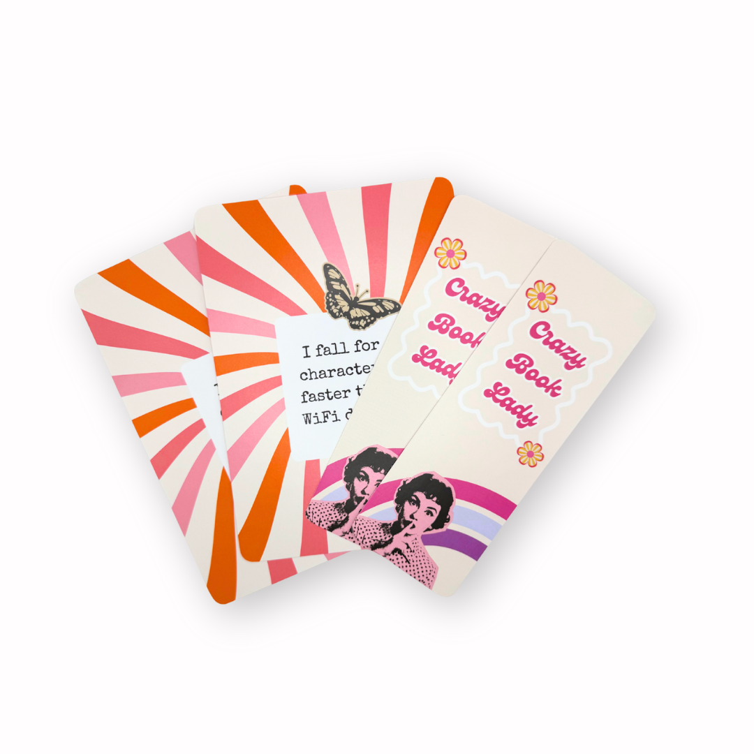 Leave-in Lesezeichen | 4 Stück | Reading Notes & Lesezeichen in einem