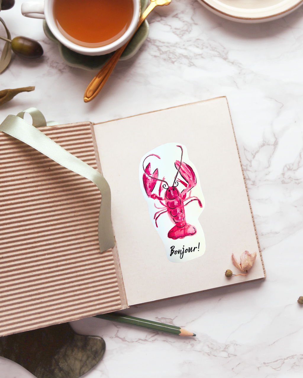 Sticker "Bonjour!"