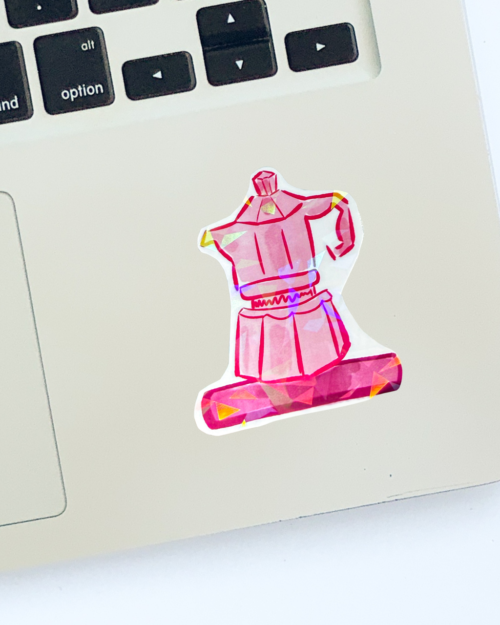 Sticker "moka pot" - holographic